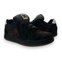 Load image into Gallery viewer, DC SHOES CO. Classic Black Embroidered Logo Skater Skateboard Sneakers Trainers Shoes
