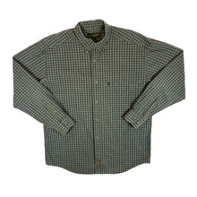 Load image into Gallery viewer, Vintage Timberland Green Check Long Sleeve Button-Up Cotton Shirt
