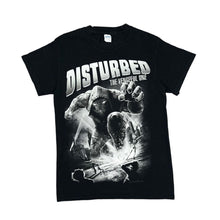 Load image into Gallery viewer, DISTURBED &quot;The Vengeful One&quot; Graphic Spellout Alternative Heavy Metal Band T-Shirt
