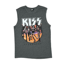 Load image into Gallery viewer, KISS (2022) &quot;Destroyer&quot; Classic Logo Spellout Graphic Hard Rock Glam Metal Band Sleeveless Vest T-Shirt
