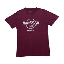 Load image into Gallery viewer, HARD ROCK CAFE &quot;Krakow&quot; Classic Souvenir Logo Spellout Graphic T-Shirt
