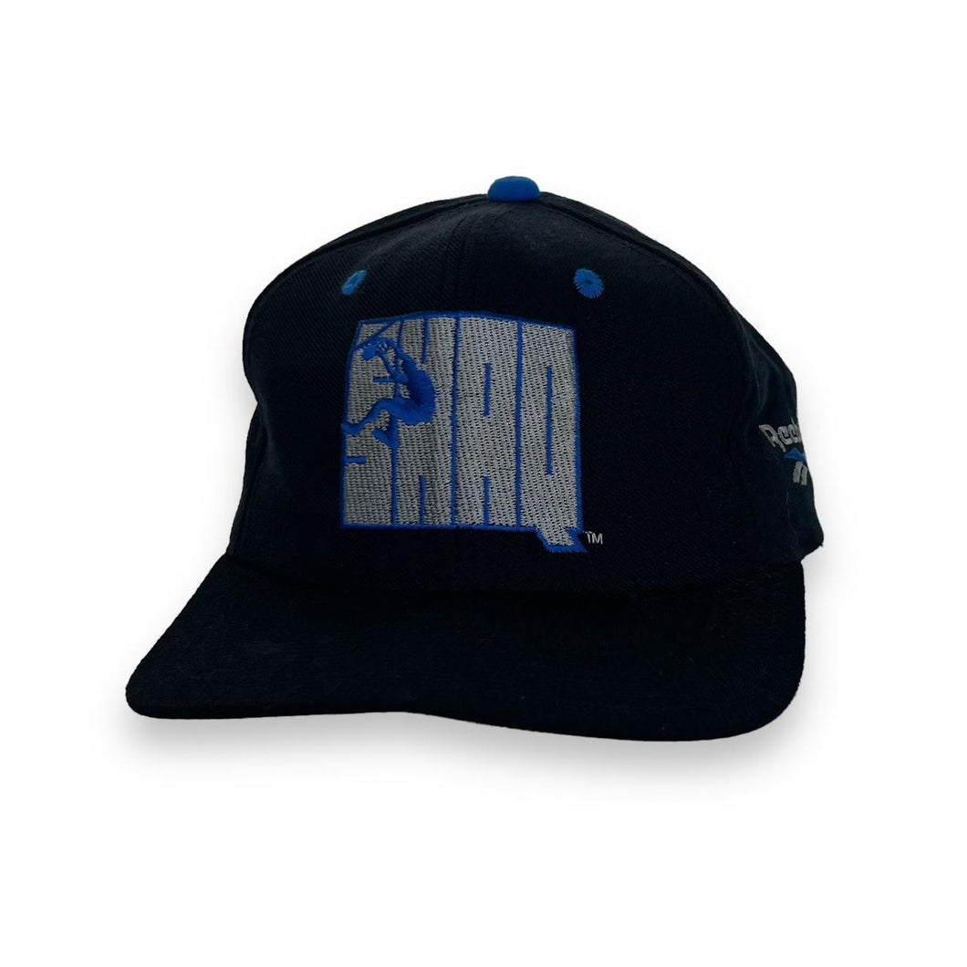 Vintage Reebok SHAQ “O’NEAL” Basketball Embroidered Logo Spellout Wool Baseball Cap