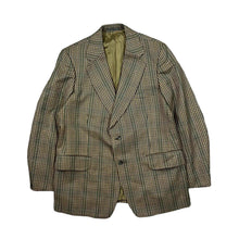 Load image into Gallery viewer, Vintage 90&#39;s VANDERBILT Tweed Check Style Pure New Wool Sports Jacket Blazer

