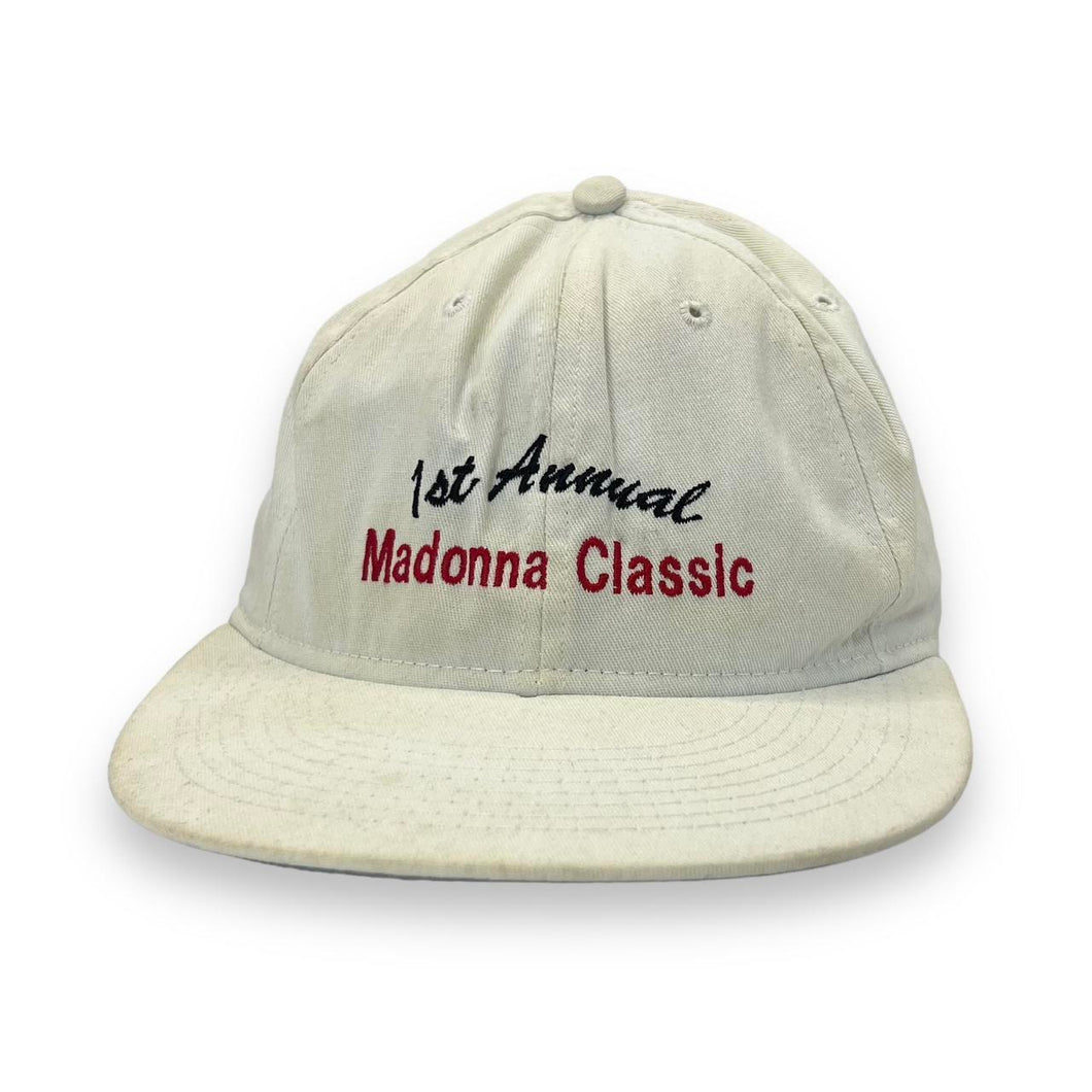 Vintage 1ST ANNUAL MADONNA CLASSIC Made In USA Golf Embroidered Baseball Cap