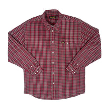 Load image into Gallery viewer, Vintage WRANGLER Classic Red Plaid Check Long Sleeve Cotton Shirt

