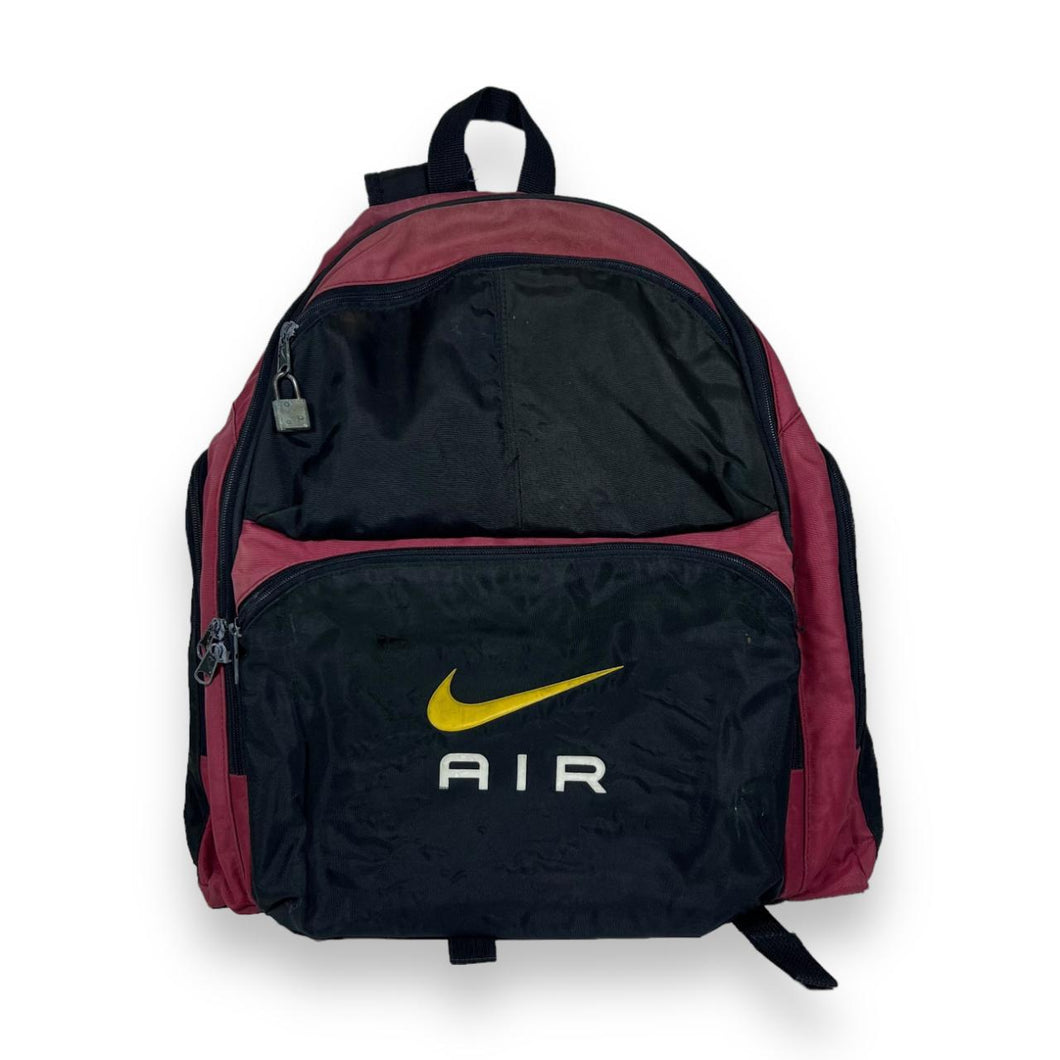 Vintage 90's NIKE AIR Big Logo Graphic Sports Backpack Rucksack Bag
