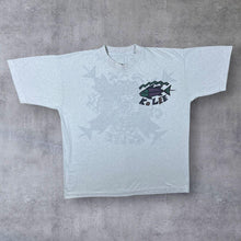 Load image into Gallery viewer, Vintage Ko Lee Surfer Souvenir Abstract Spellout Graphic Light Grey T-Shirt
