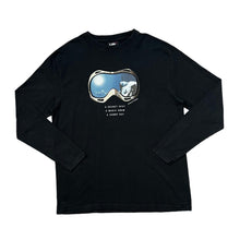 Load image into Gallery viewer, Early 00&#39;s UP STAR &quot;A Secret Spot&quot; Snowboarding Skiing Snow Sports Spellout Graphic Long Sleeve T-Shirt
