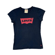 Load image into Gallery viewer, LEVI&#39;S Classic Red Tab Big Logo Spellout Graphic Short Sleeve T-Shirt
