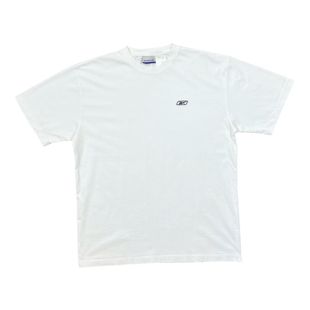 REEBOK Classic Embroidered Mini Logo Short Sleeve Cotton T-Shirt