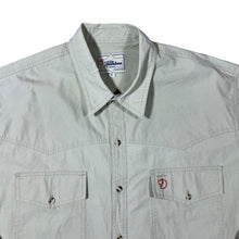 Load image into Gallery viewer, Vintage Fjallraven Classic Beige Hiking Utility Safari Long Sleeve Cotton Shirt
