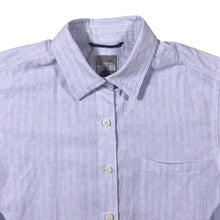 Load image into Gallery viewer, The North Face TNF Subtle Patterned Micro Striped Polyester Blend Long Sleeve Shirt
