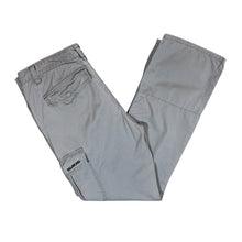 Load image into Gallery viewer, Billabong Classic Stone Grey Straight Leg Cargo Trousers Pants
