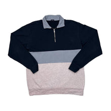 Load image into Gallery viewer, Early 00’s JOHN GALT Classic Colour Block 1/4 Zip Pullover Sweatshirt
