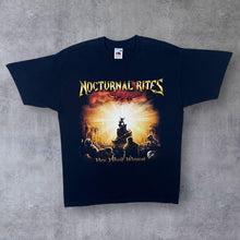 Load image into Gallery viewer, Nocturnal Rites "New World Messiah" Power Heavy Metal Music Band Black T-Shirt
