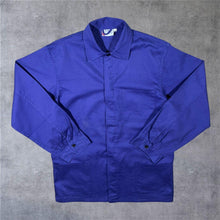 Load image into Gallery viewer, Early 00's Morava-Zlin Czech French Chore Worker Style Blue Button Cotton Jacket
