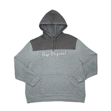 Load image into Gallery viewer, Early 00&#39;s GAP ORIGINAL Classic Spellout Graphic Colour Block Pullover Hoodie
