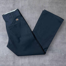 Load image into Gallery viewer, Dickies 874 Original Fit Dark Grey-Blue Skater Workwear Straight Leg Chino Trousers
