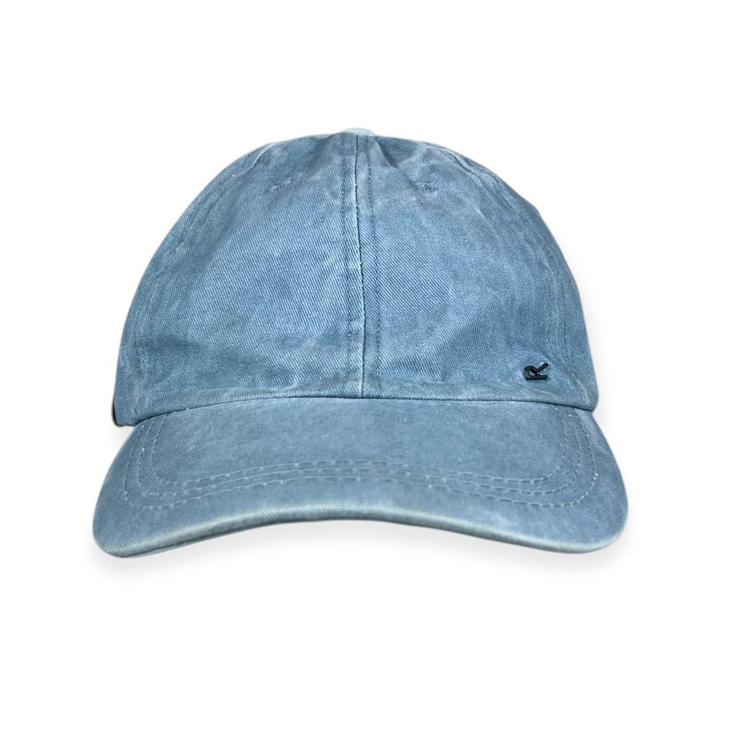 Regatta Classic Mini Logo Washed Blue Baseball Cap