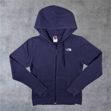 Load image into Gallery viewer, The North Face TNF Classic Embroidered Mini Logo Purple Zip Hoodie
