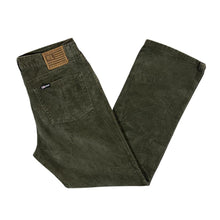 Load image into Gallery viewer, Vintage POLO JEANS CO. Ralph Lauren &quot;Saturday Jean&quot; Green Corduroy Cord Straight Leg Trousers

