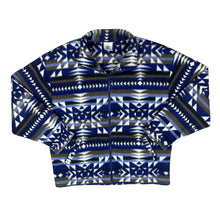 Load image into Gallery viewer, Vintage NEW FAST Crazy Abstract Aztec Patterned Zip Fleece Sweatshirt
