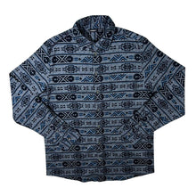 Load image into Gallery viewer, Livergy Aztec Crazy Patterned Long Sleeve Cotton Flannel Shirt
