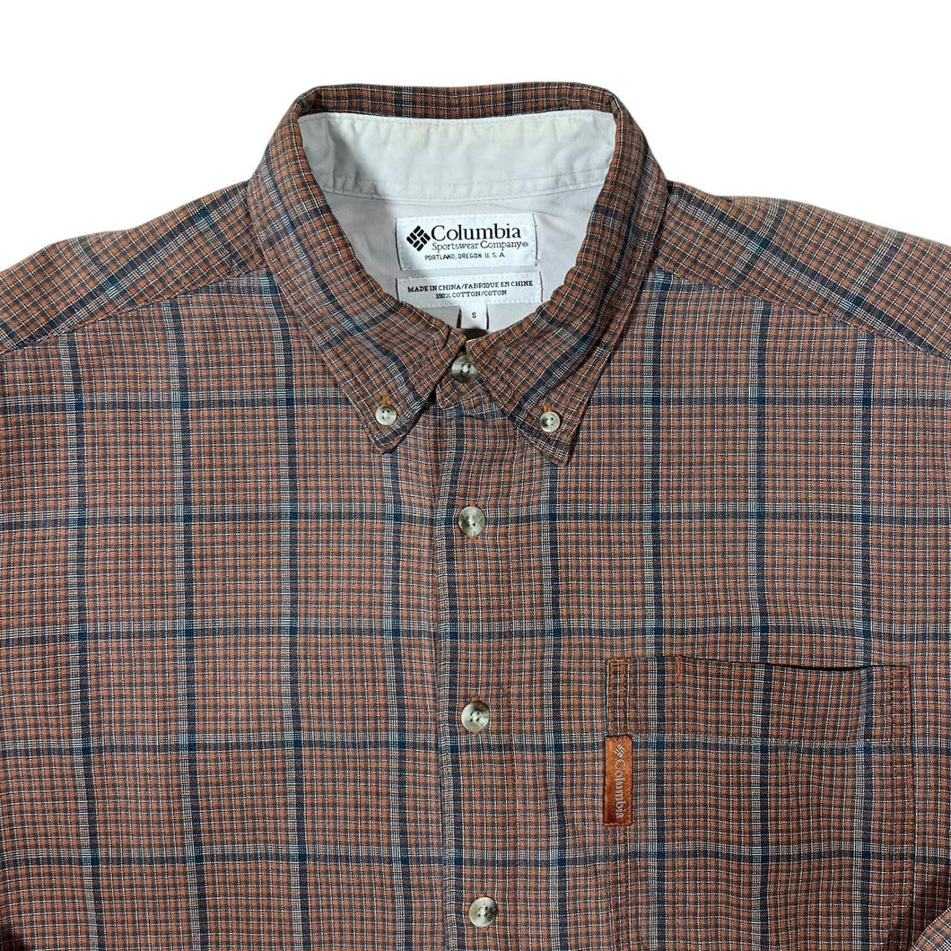 Columbia Sportswear Multi Check Long Sleeve Cotton Button-Up Shirt