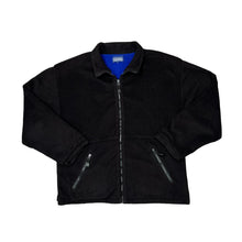 Load image into Gallery viewer, Early 00&#39;s ICE CUBE CLOTHING Classic Basic Black Full Zip Fleece Sweatshirt
