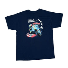Load image into Gallery viewer, RIZLA SUZUKI &quot;Ben Spies&quot; MOTO GP Superbike Motorsports Spellout Graphic T-Shirt

