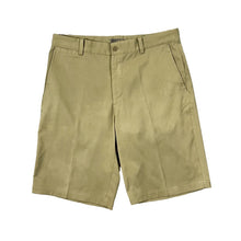 Load image into Gallery viewer, NIKE GOLF Dri-Fit &quot;Standard Fit&quot; Embroidered Mini Swoosh Beige Brown Shorts
