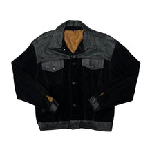 Load image into Gallery viewer, Vintage 90’s Western Trucker Biker Style Genuine Suede Leather Jacket
