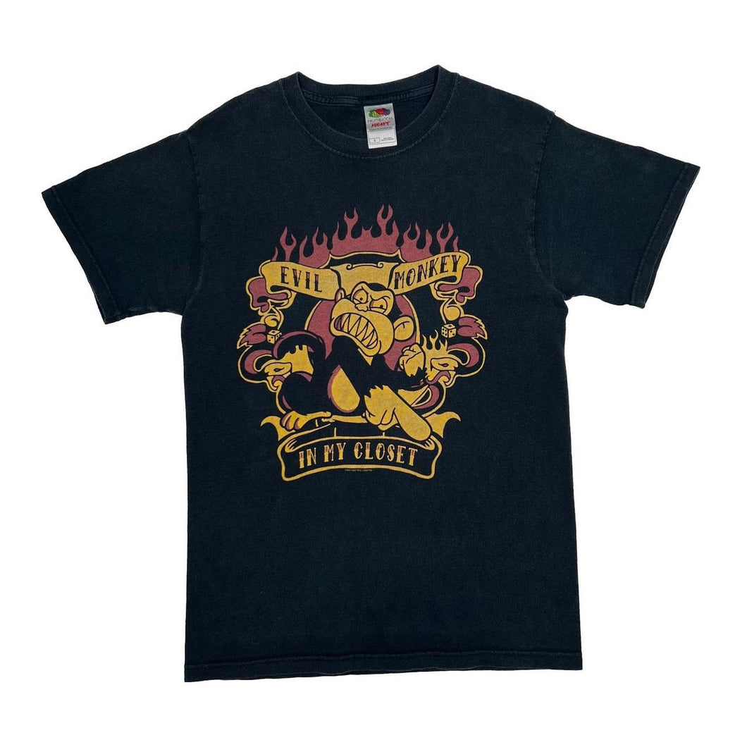 FAMILY GUY (2008) “Evil Monkey In My Closet” Character TV Show Spellout Graphic T-Shirt
