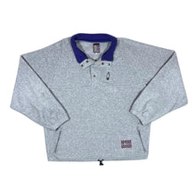Load image into Gallery viewer, Vintage 90&#39;s HOOGER BOOGER Contrast Collar 1/4 Button Pullover Fleece Sweatshirt
