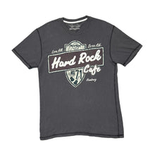 Load image into Gallery viewer, HARD ROCK CAFE &quot;Hamburg&quot; Embroidered Spellout Souvenir Graphic T-Shirt
