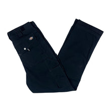 Load image into Gallery viewer, DICKIES Classic Black Cotton Workwear Skater Carpenter Pants Trousers
