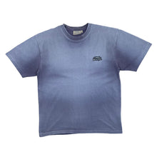 Load image into Gallery viewer, Early 00&#39;s WEIRD FISH Classic Embroidered Mini Logo Faded Blue Short Sleeve T-Shirt
