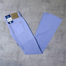 Load image into Gallery viewer, Deadstock Calvin Klein CK Jeans Bootcut Fit Zip Fly Lilac-Blue Denim Jeans
