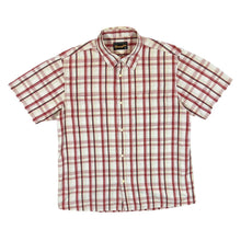 Load image into Gallery viewer, Vintage WRANGLER Red Multi Plaid Check Short Sleeve Cotton Shirt
