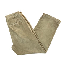 Load image into Gallery viewer, Vintage POLO RALPH LAUREN &quot;Andrew Pant&quot; Beige Corduroy Cord Straight Leg Trousers
