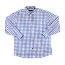 Load image into Gallery viewer, TOMMY HILFIGER &quot;Regular Fit Non Iron&quot; Plaid Check Mini Logo Long Sleeve Cotton Shirt
