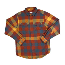 Load image into Gallery viewer, COLUMBIA SPORTSWEAR Multi Colour Plaid Check Long Sleeve Polyester Flannel Shirt
