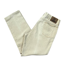 Load image into Gallery viewer, Vintage WRANGLER Classic Regular Fit Straight Leg Cream Denim Jeans
