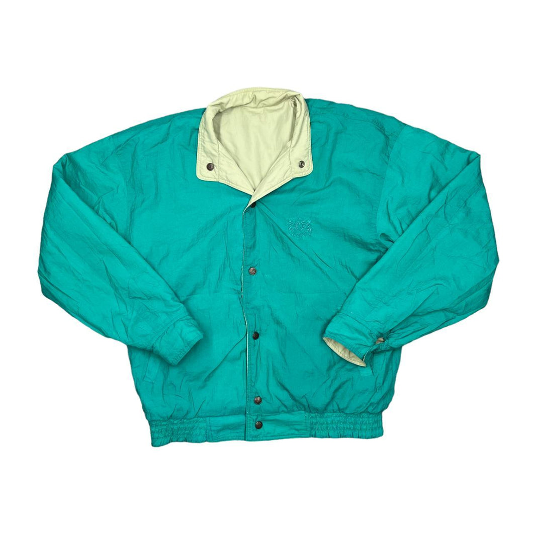 Vintage 90's MASTER Classic Lightly Padded Reversible Windbreaker Jacket