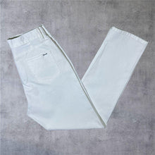 Load image into Gallery viewer, Vintage 90's F. By Faconnable Classic Cream Cotton Denim Mom Jeans
