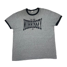 Load image into Gallery viewer, MORRISSEY “Est. 1959” The Smiths Indie Rock Music Band Spellout Graphic Ringer T-Shirt
