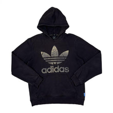 Load image into Gallery viewer, ADIDAS Classic Trefoil Big Logo Spellout Graphic Pullover Hoodie
