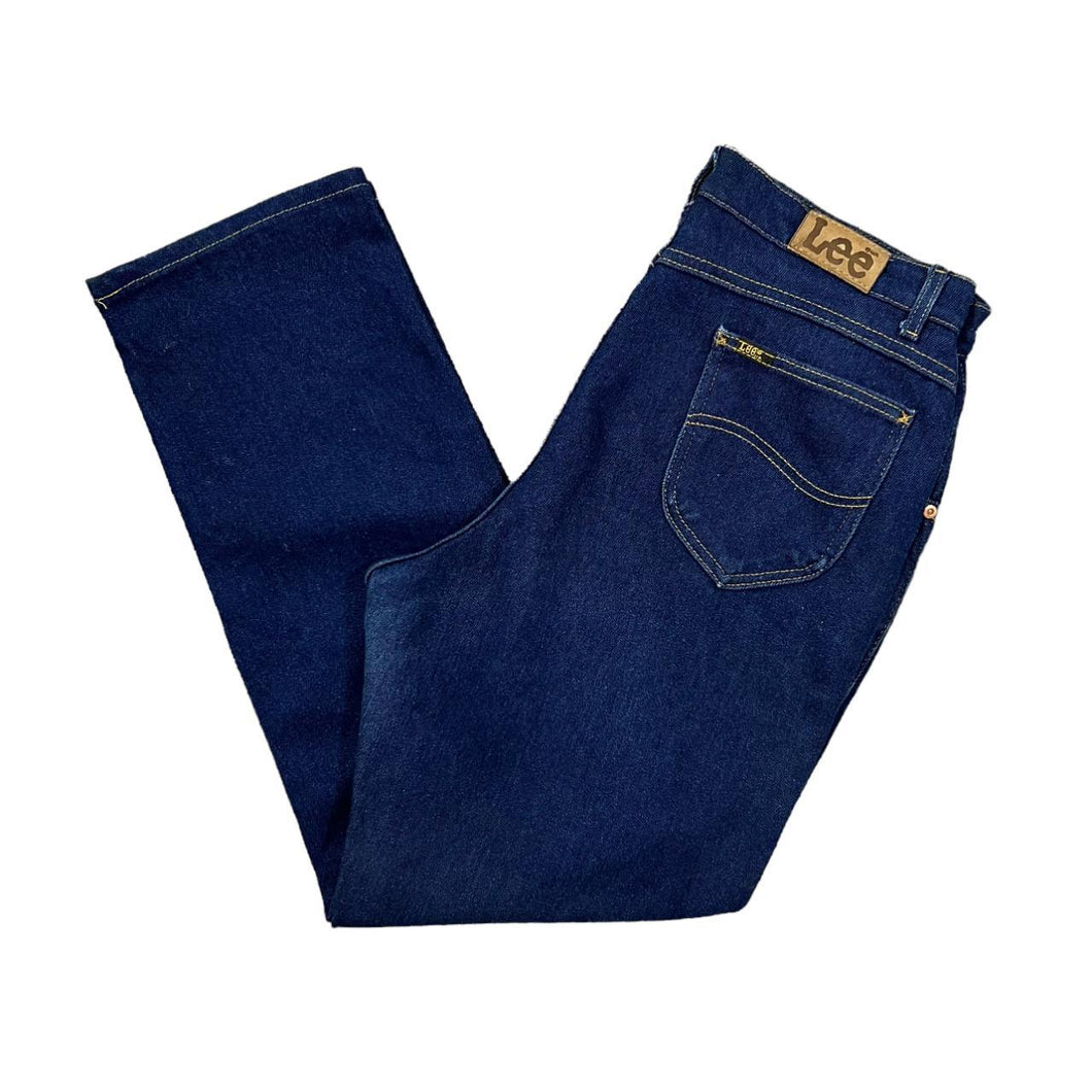 Vintage LEE RIDERS Classic Blue Denim Straight Leg Regular Fit Jeans