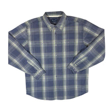 Load image into Gallery viewer, Vintage WRANGLER Grey Multi Plaid Check Long Sleeve Cotton Shirt
