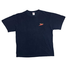 Load image into Gallery viewer, Vintage 90&#39;s SPEEDO &quot;Volleyball&quot; Logo Spellout Graphic Black T-Shirt
